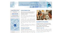 Desktop Screenshot of clinica-vista.ro